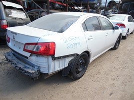 2012 MITSUBISHI GALANT ES WHITE 2.4 AT 203979